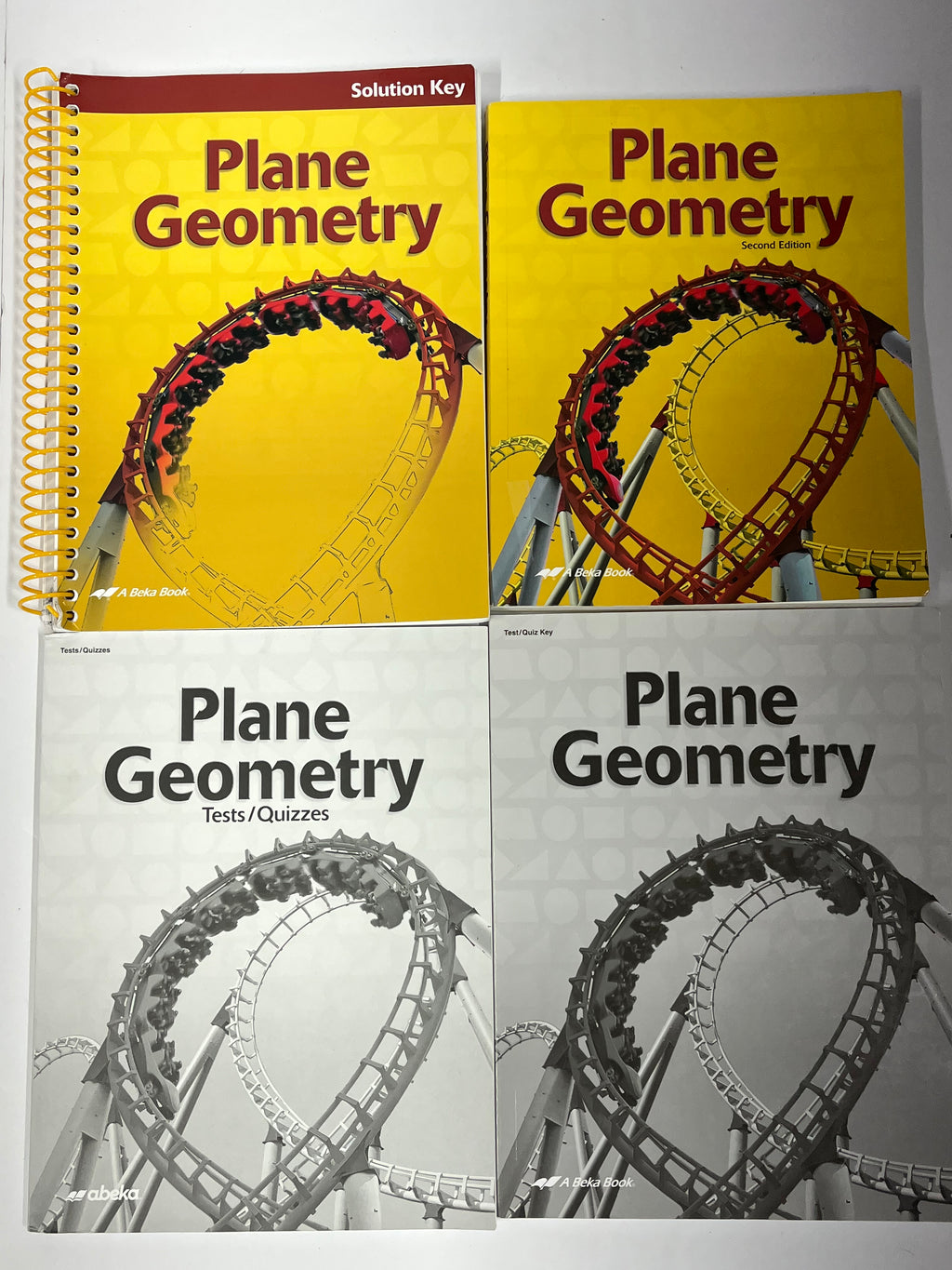 Abeka Plane Geometry Bundle | 2nd ed. | Complete Used Set | Homeschool Curriculum