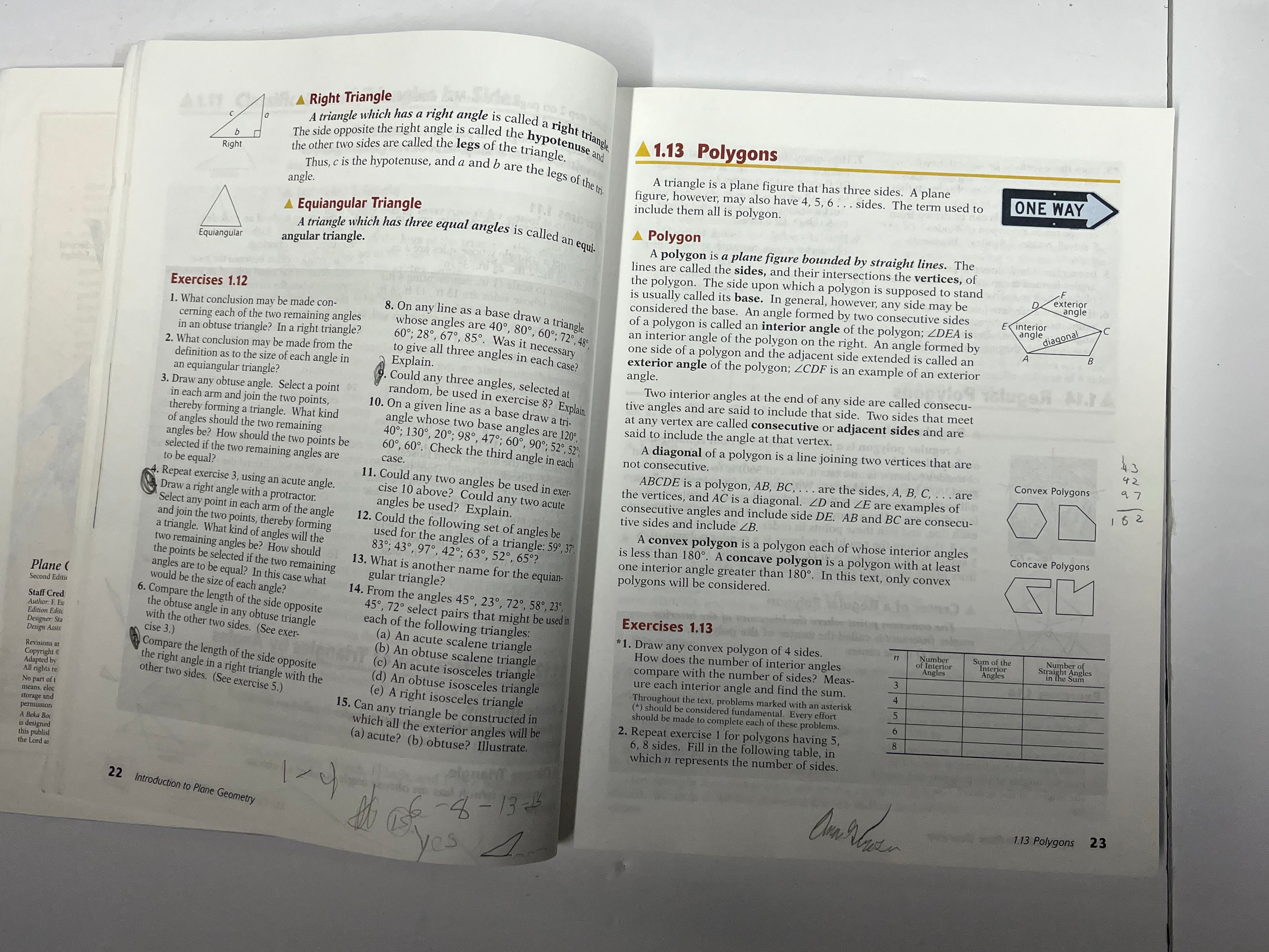Abeka Plane Geometry Bundle | 2nd ed. | Complete Used Set | Homeschool Curriculum