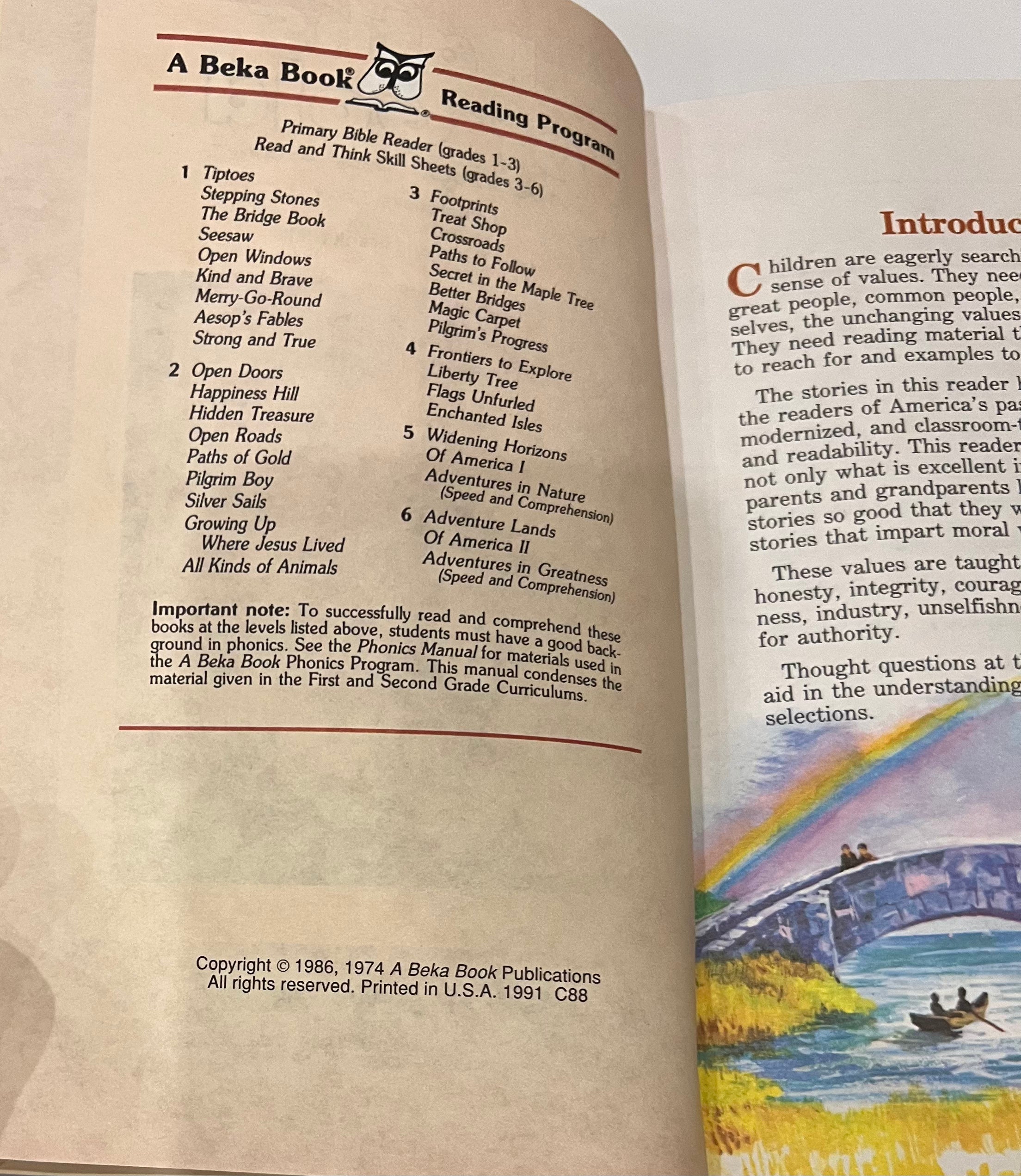Abeka Paths of Gold | 2.5 2nd grade Reader
