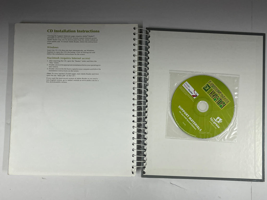 BJU FUNDAMENTALS OF MATH | 2nd ed. | Teacher's Edition Books 1 & 2