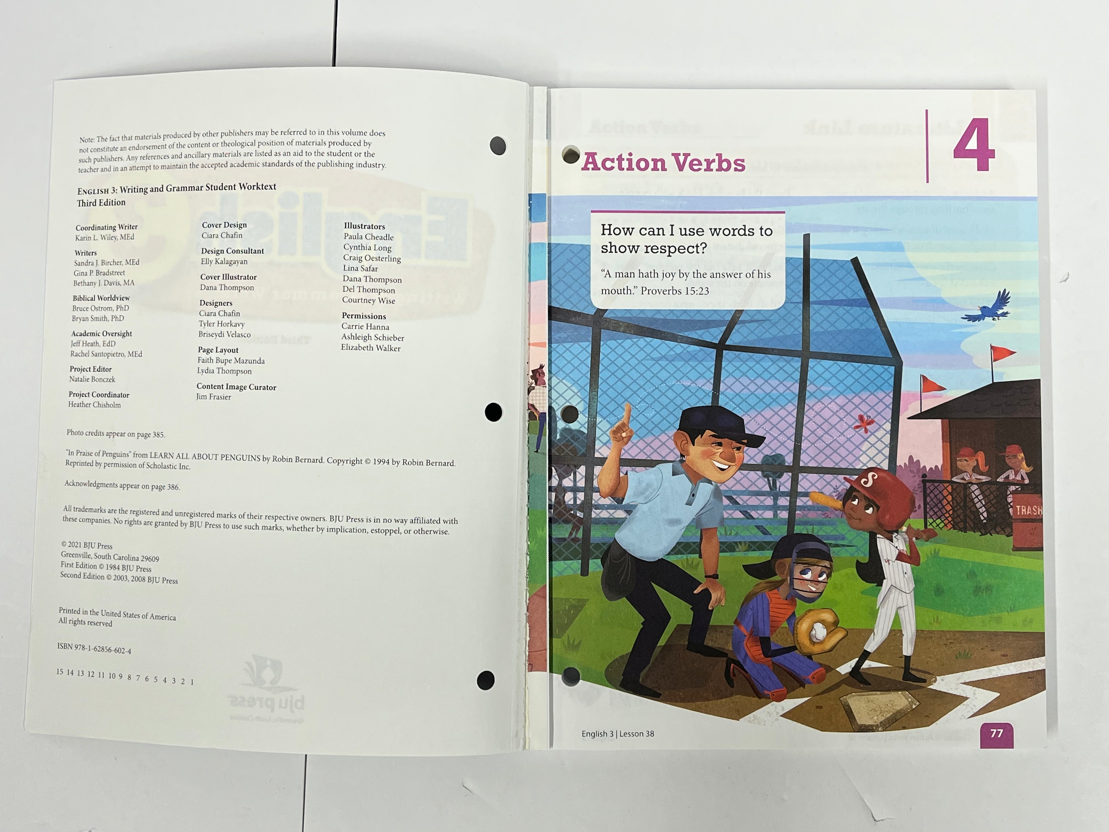 BJU English 3 | 3rd ed. | Worktext