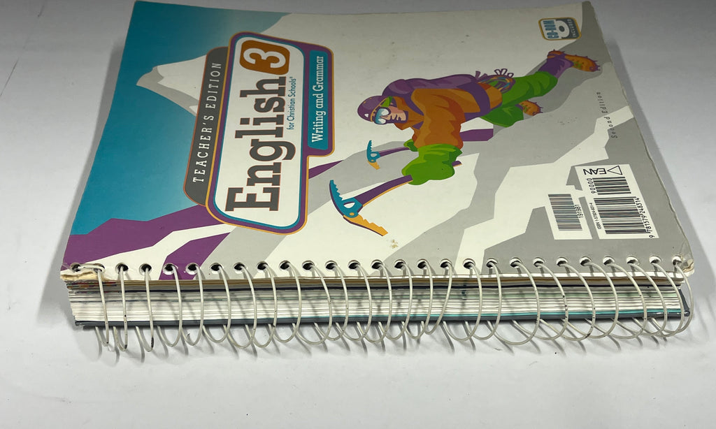 BJU English 3 | 2nd ed. | Teacher's Edition with CD