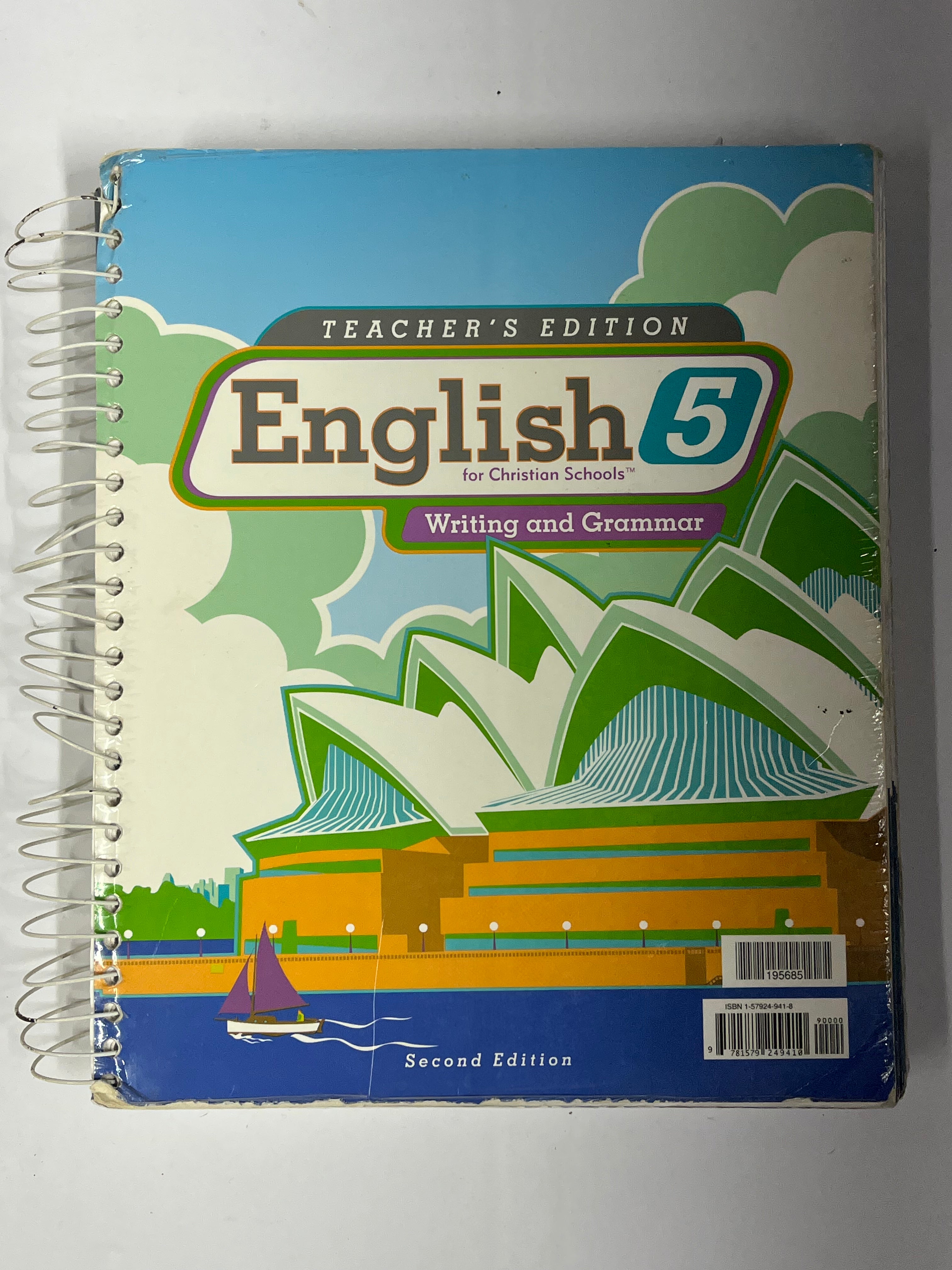 BJU English 5 | 2nd ed. | Teacher's Edition with CD