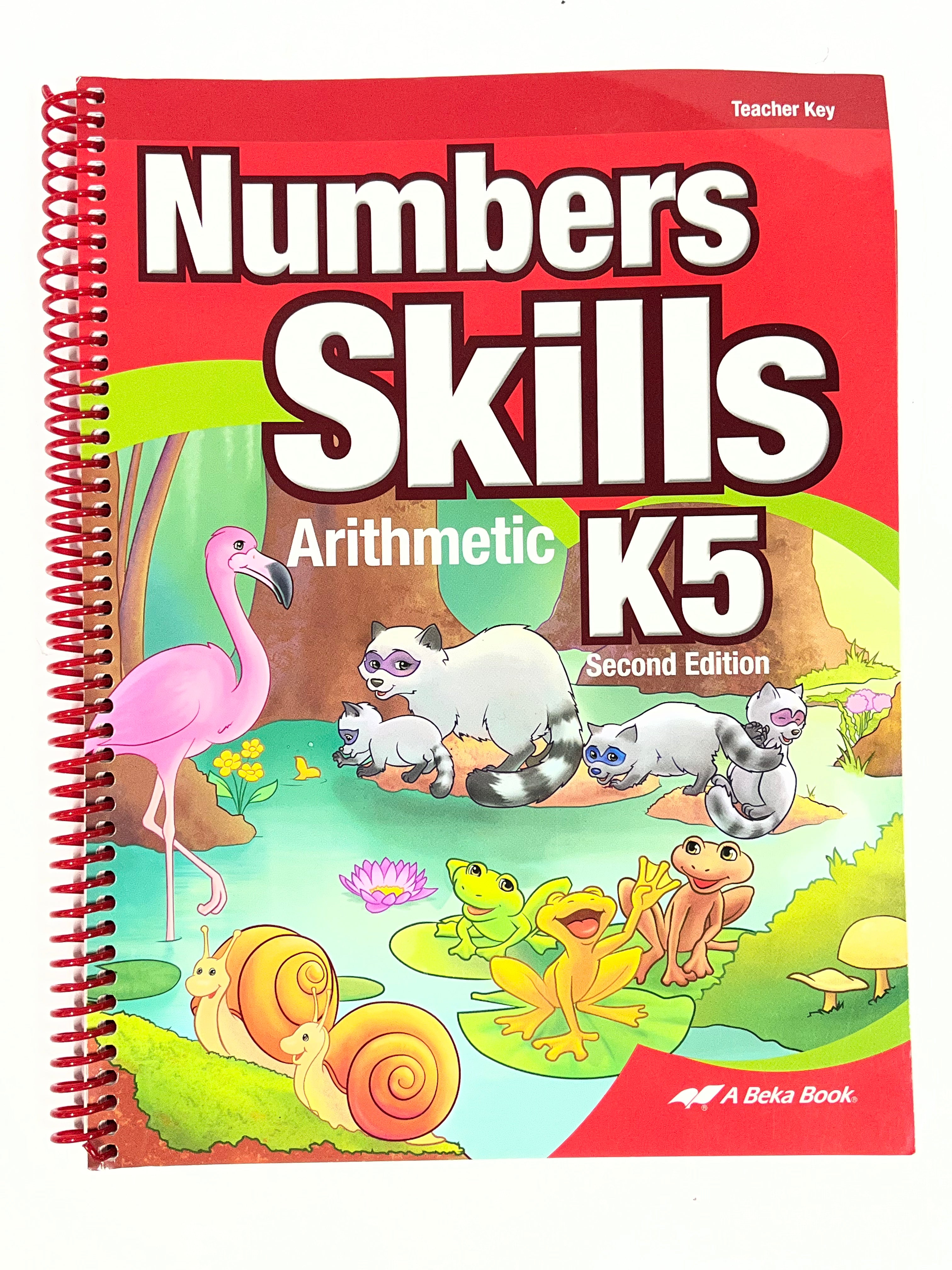 Abeka Number Skills K5 | 2nd ed. | Teacher Key