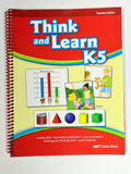 Abeka Think and Learn K5 | Teacher Edition