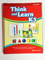 Abeka Think and Learn K5 | Teacher Edition