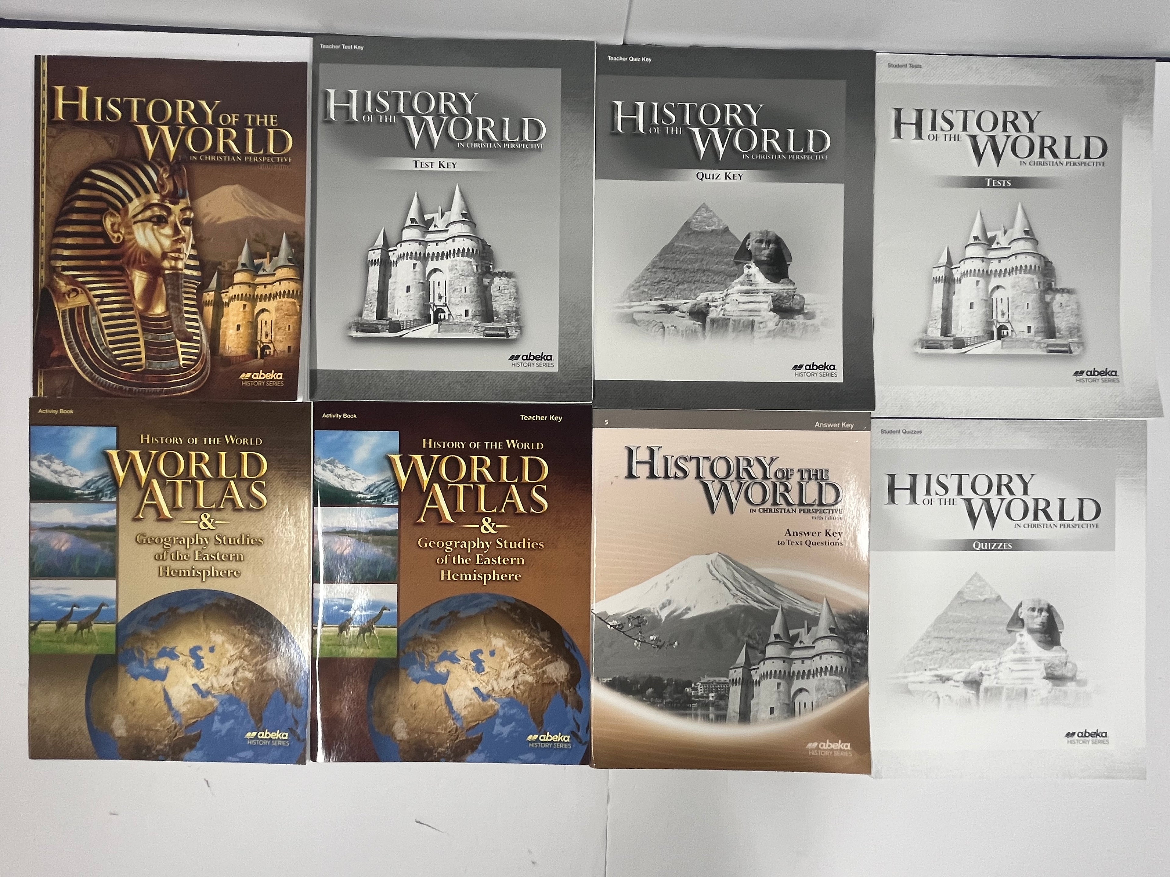 Abeka History of the World 7 Bundle | 5th ed. | Complete Used Set | Homeschool Curriculum (Copy)