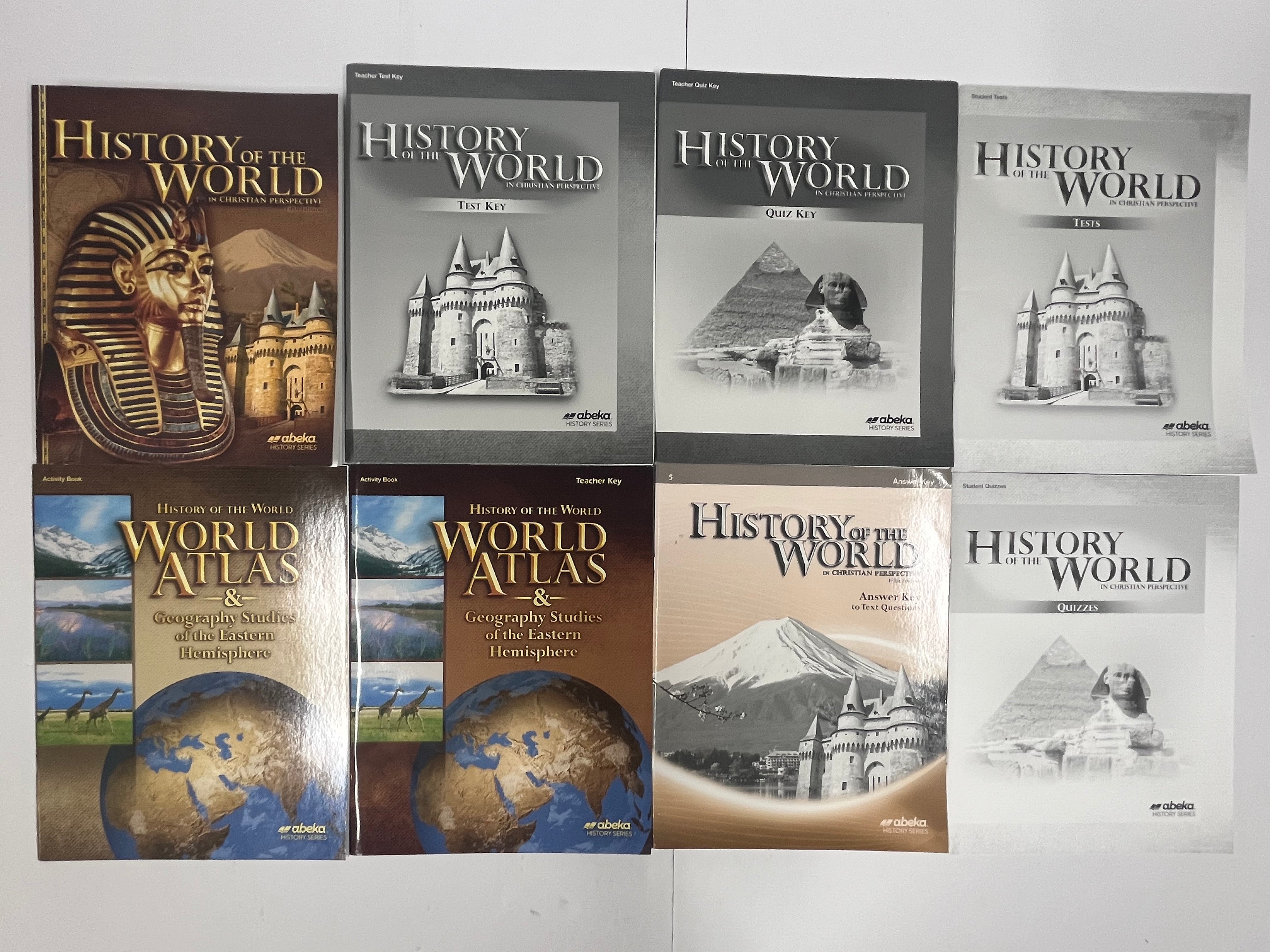 Abeka History of the World 7 Bundle | 5th ed. | Complete Used Set | Homeschool Curriculum (Copy)