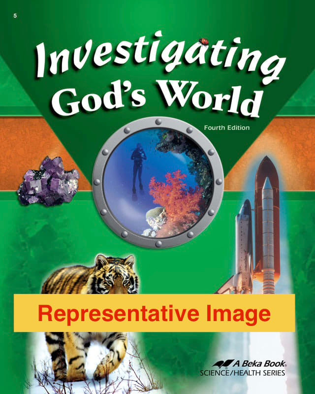 Abeka Science 5 Investigating God's World Bundle | 4th ed. | Complete Used Set | Homeschool Curriculum