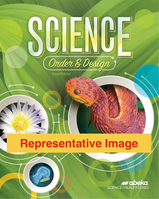 Abeka Science 7 Order & Design Bundle | 2nd ed. | Complete Used Set | Homeschool Curriculum