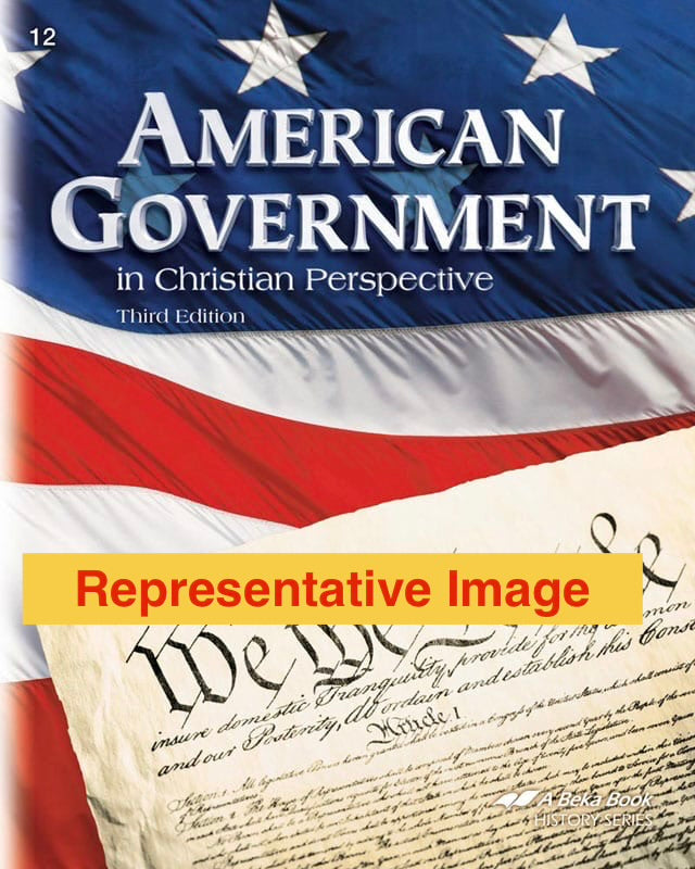 Abeka American Government 12 Bundle | 3rd ed. | Complete Used Set | Homeschool Curriculum