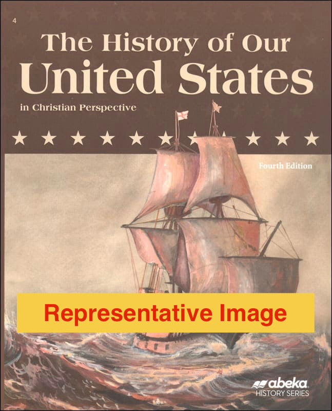 Abeka History of Our United States 4 Bundle | 4th ed. | Complete Used Set | Homeschool Curriculum