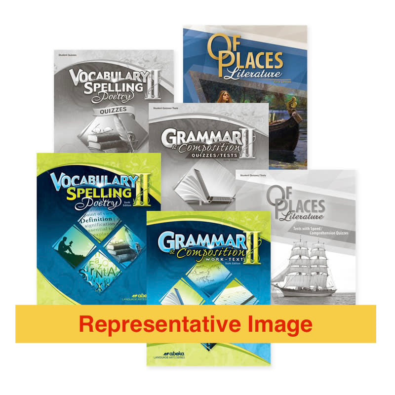 Abeka English 8 Bundle | Complete Used Set | Homeschool Curriculum