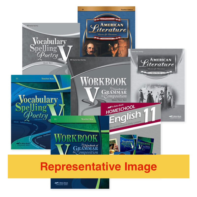 Abeka English 11 Bundle | Complete Used Set | Homeschool Curriculum
