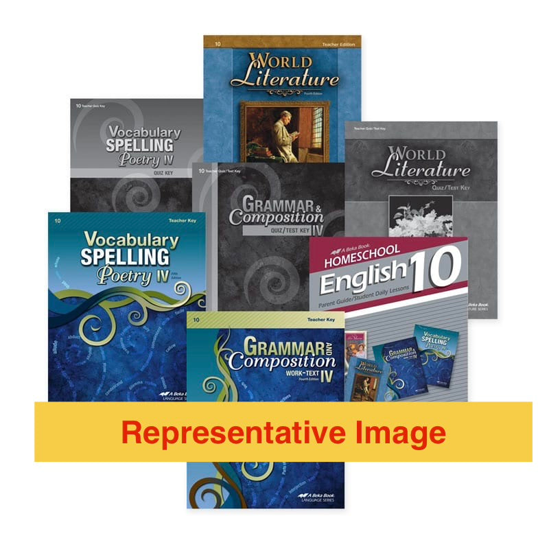 Abeka English 10 Bundle | Complete Used Set | Homeschool Curriculum