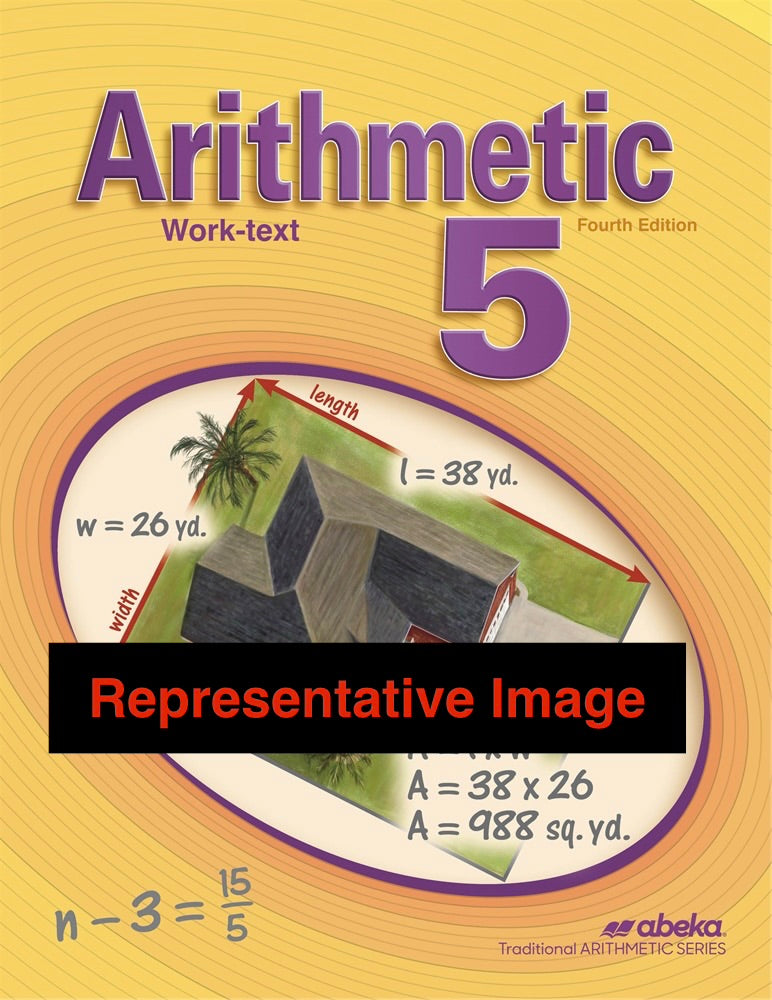 Abeka Arithmetic 5 Bundle | 4th ed. | Complete Used Set | Homeschool Curriculum