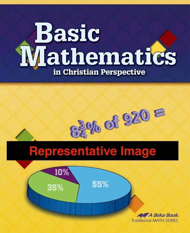 Abeka Basic Mathematics 7 Bundle | Complete Used Set | Homeschool Curriculum