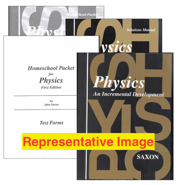 Saxon Physics Bundle with Solutions Manual | 1st ed. | Complete Used Set | Homeschool Curriculum