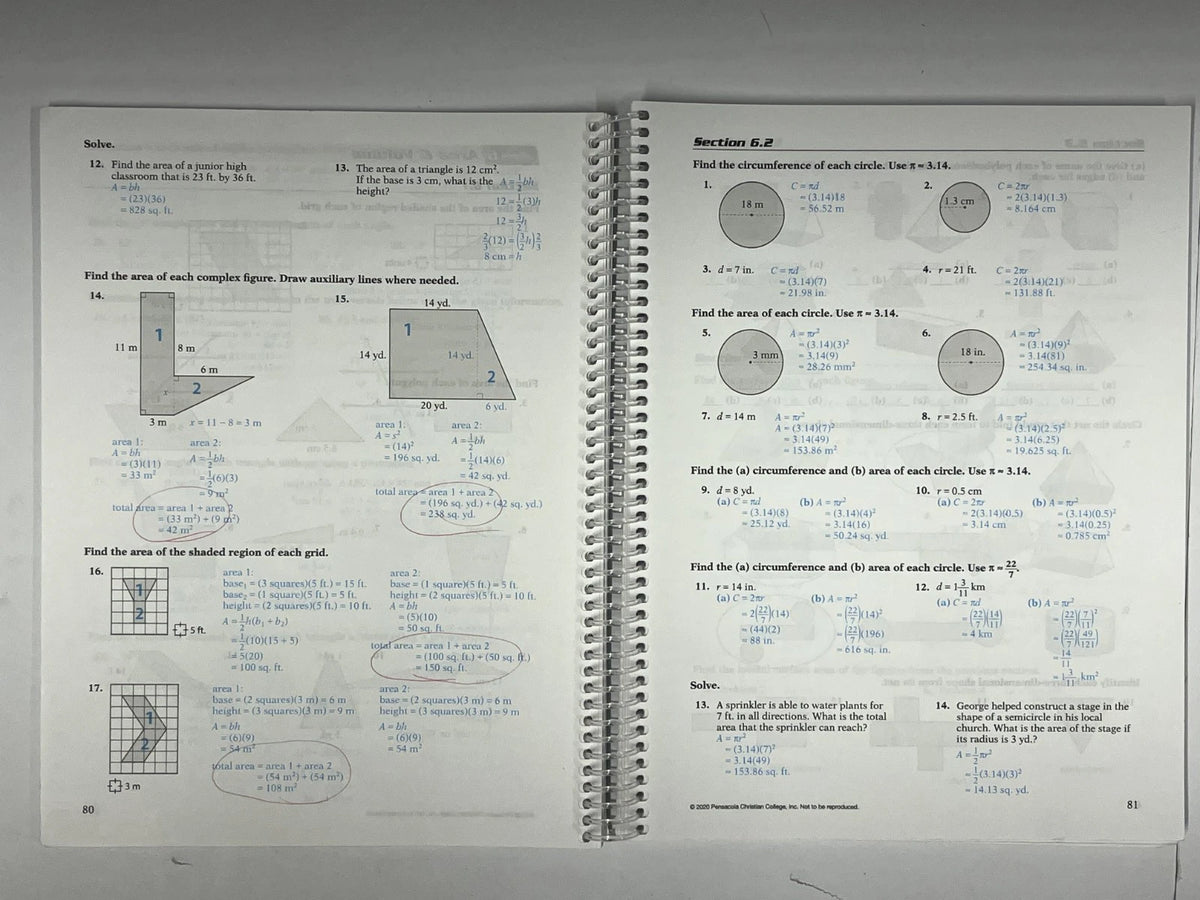Abeka Pre-Algebra | 4th ed. | Supplemental Exercises and Teacher Key