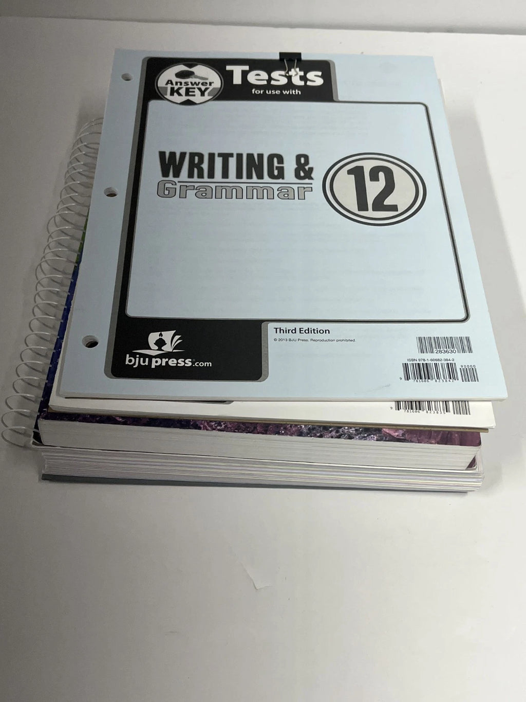 BJU Writing and Grammar 12 | 3rd ed. | SET--worktext, teacher edition, tests, answer key
