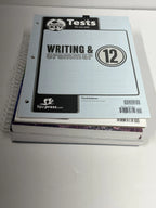 BJU Writing and Grammar 12 | 3rd ed. | SET--worktext, teacher edition, tests, answer key