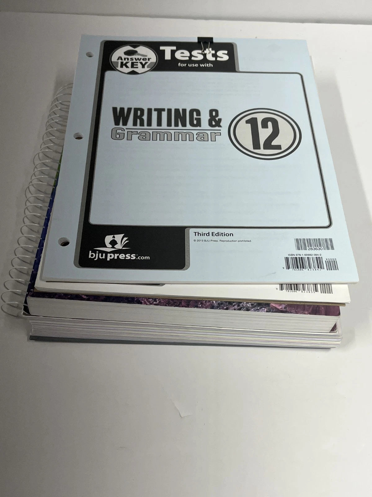 BJU Writing and Grammar 12 | 3rd ed. | SET--worktext, teacher edition, tests, answer key