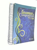 Abeka Grammar and Composition IV | 4th ed. | Teacher Key