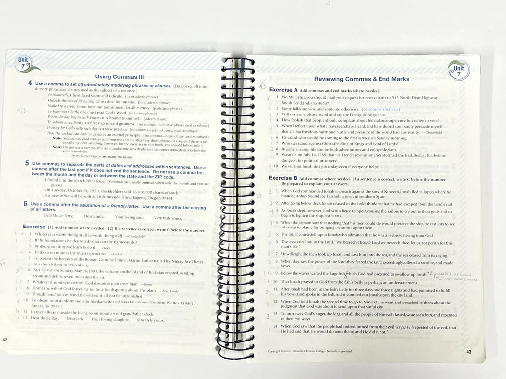 Abeka Grammar and Composition IV | 4th ed. | Teacher Key