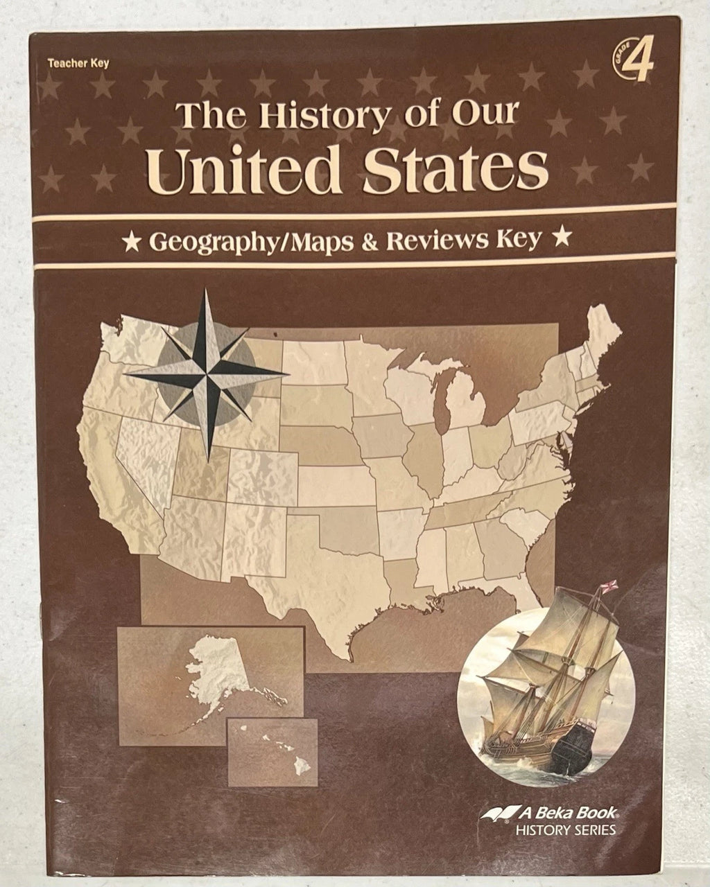 Abeka History of Our United States | geography maps review key