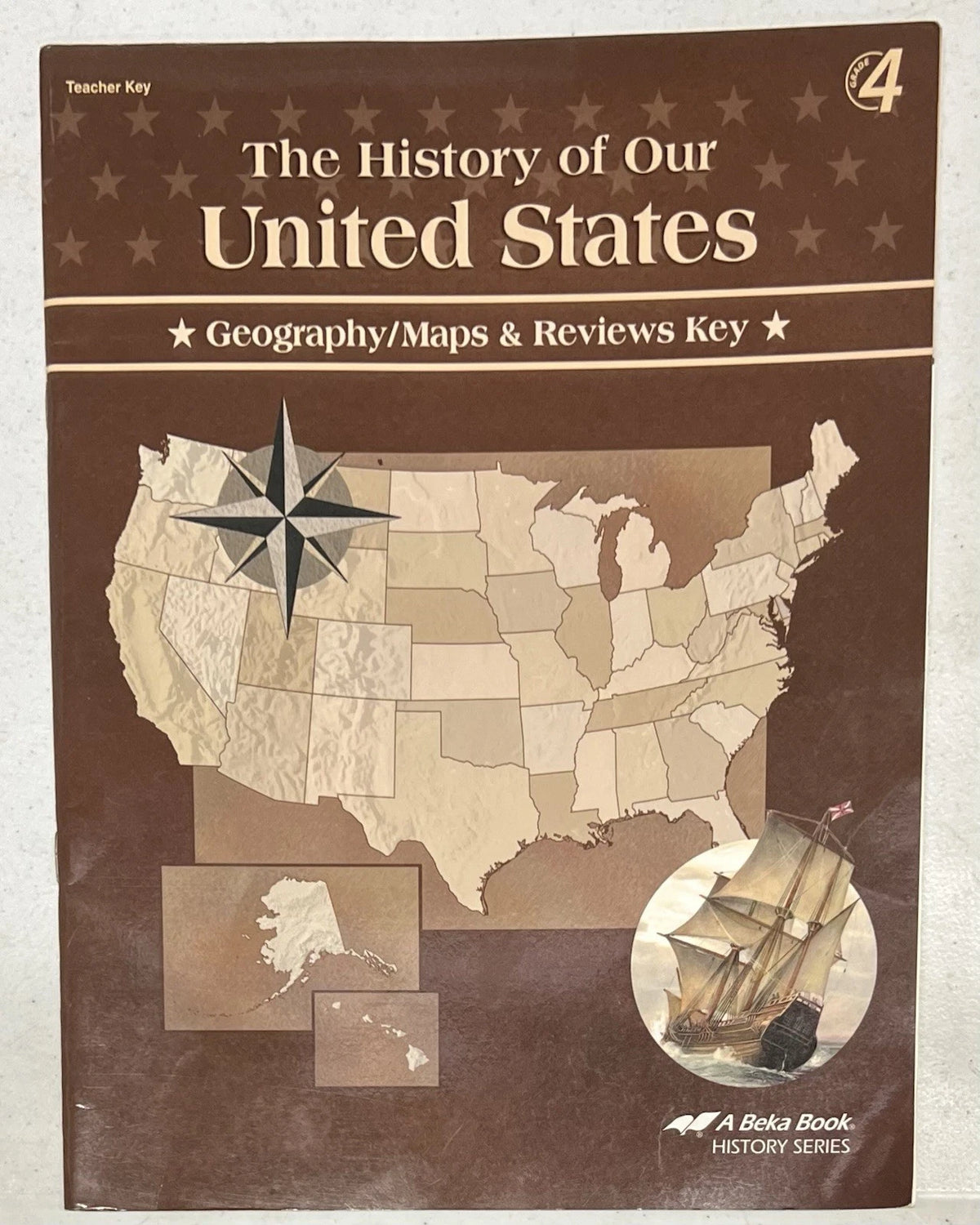 Abeka History of Our United States | geography maps review key