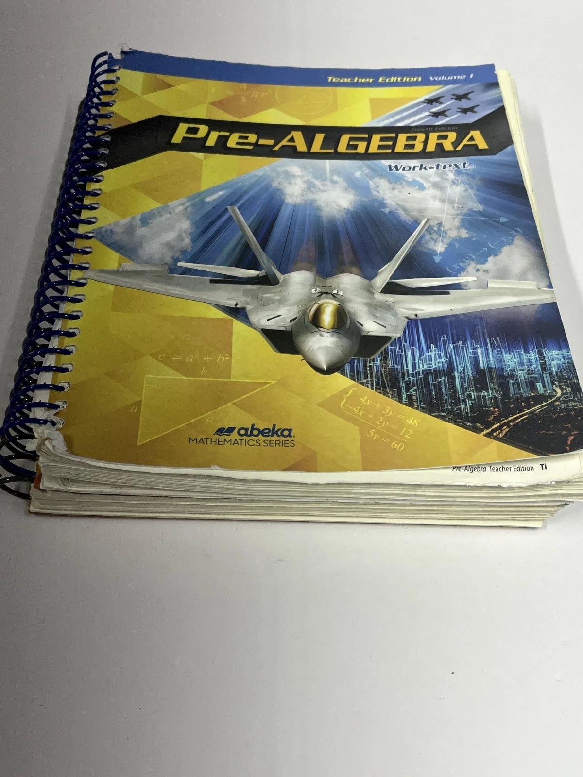 Abeka Pre-Algebra | 4th ed. | Teacher Edition Volume 1 & 2