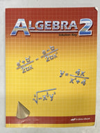 Abeka Algebra 2 | 2nd ed. | Solution Key