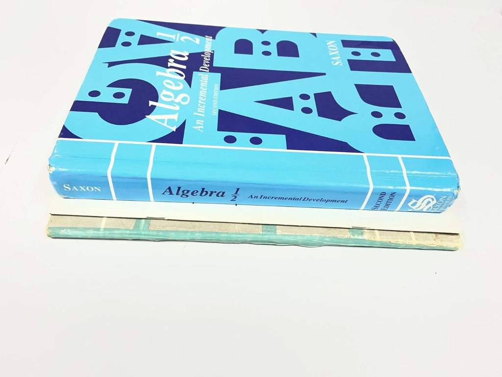 Saxon Algebra 1/2 | 2nd ed. |set- textbook, tests, & packet