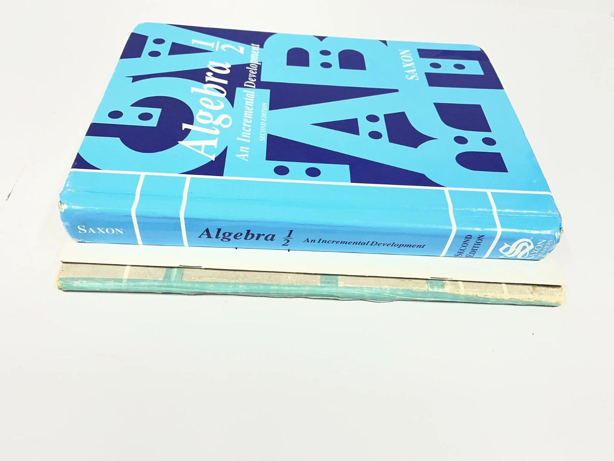 Saxon Algebra 1/2 | 2nd ed. |set- textbook, tests, & packet