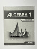 Abeka Algebra 1 | Quiz Test Key