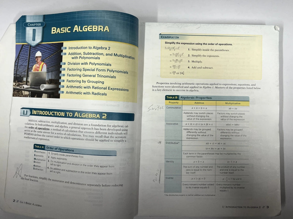 Abeka Algebra 2 | SET- textbook, quizzes tests, solution key, quiz test key