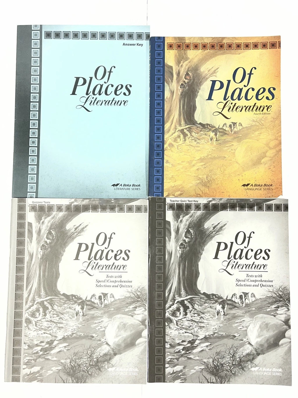 Abeka Of Places | 4th ed. | Set- Student text, Answer Key, Quizzes Tests, Quiz Test Key